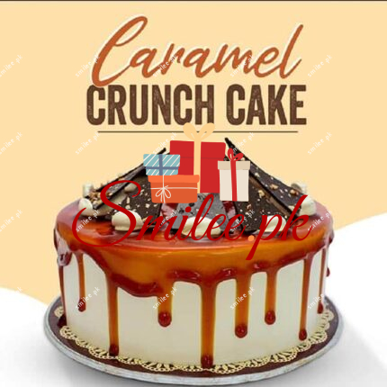 caramel crunch cake