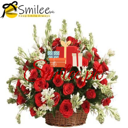 flowers basket-smilee