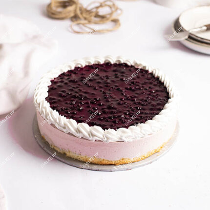 bluberry mousse cake