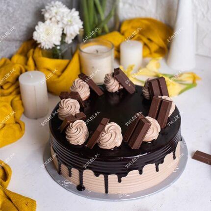 kitkat mosse cake