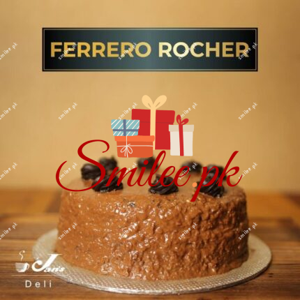 Ferrero Rocher Cake Jan's Deli 3 Lbs