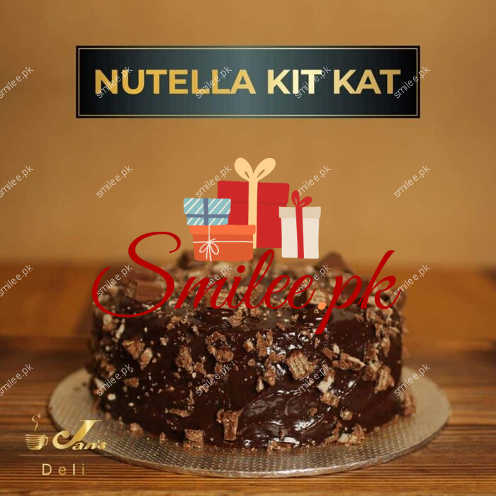 Neutella Kit Kat Cake Jan's Deli 3 Lbs