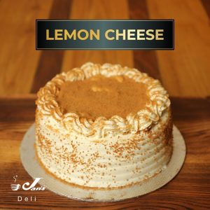Lemon Cheese Cake Jan's Deli 3 Lbs