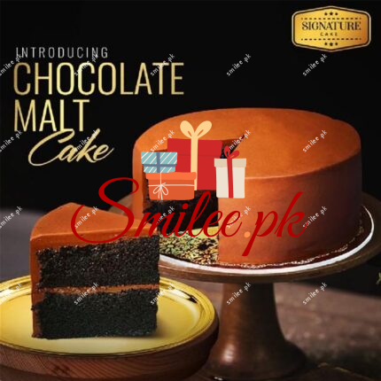 chocolate malt cake