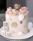 baby girl theme cake