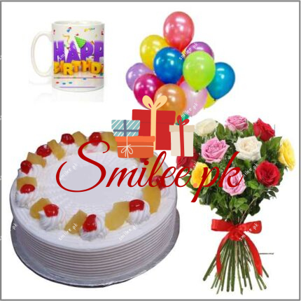 mix-colour-roses-with-glads-mix-colour-balloons-pineapple-cake-mug