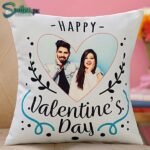 valentines picture cushion