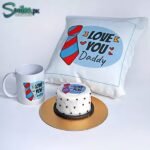 cake with fathers day cushon