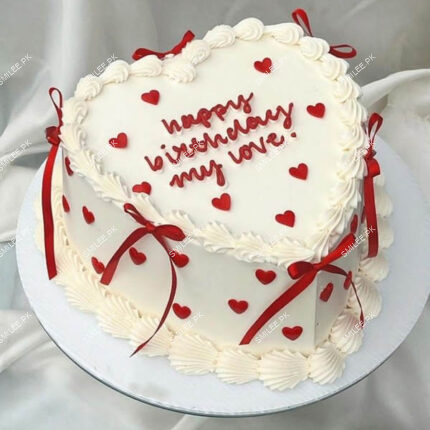 heart shape cake