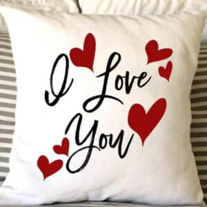 love you cushion