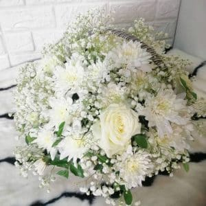 Imported flowers basket