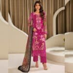 3 Piece Lawn Suit-Embroidered (Unstitched)