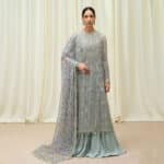 grey suit 3pcs unstitched