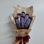 mini snicker bouquet