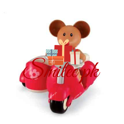 mouse with scooter