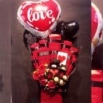 red love choco box