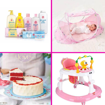 Baby girl theme gift