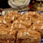 caramel baklawa