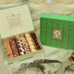 green mithai box