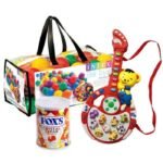 Intex Ball with Piano Guitar & Fox Candy Tin - Kids Gift Combos | Smilee
