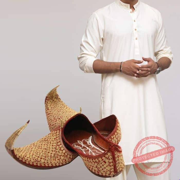 Kurta with Khussay gift by Combo Deals for Him Kurta with Khussay gift by Combo Deals for Him | Smilee