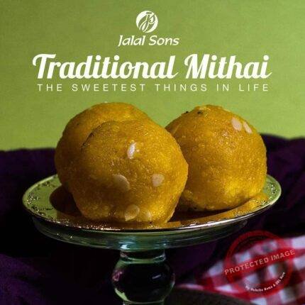 1 kg Moti Choor Ladu from Jalal Sons Lahore mithai gift | Smilee