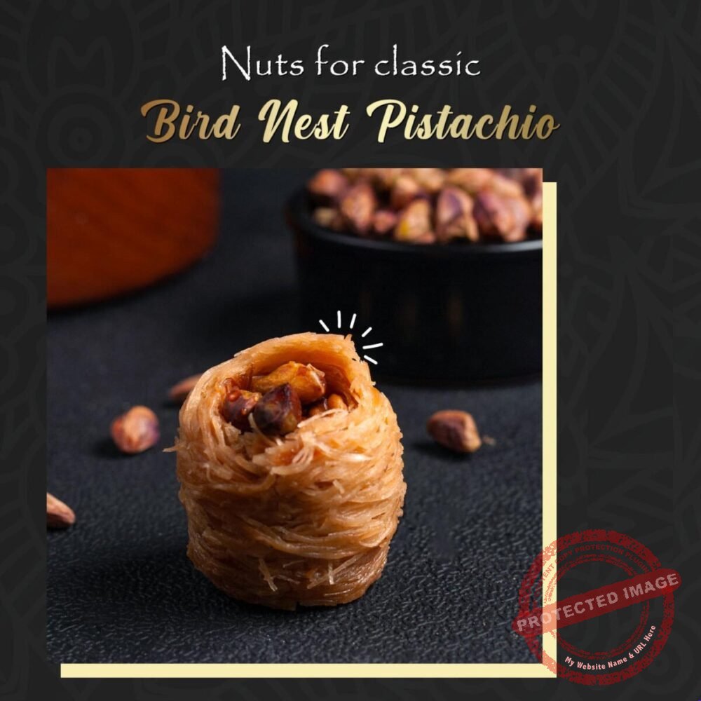 Bird Nest Pistachio 1 kg gift by Arabian Delights Bird Nest Pistachio 1 kg gift by Arabian Delights | Smilee