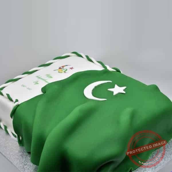 Flag Theme Cake by O’Clock in Lahore Flag Theme Cake by O’Clock in Lahore | Smilee