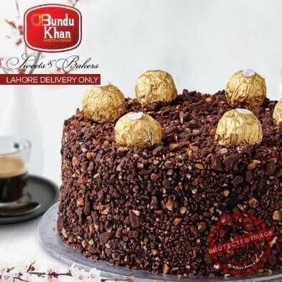 Ferrero Rocher Cake by Bundu Khan | Smilee