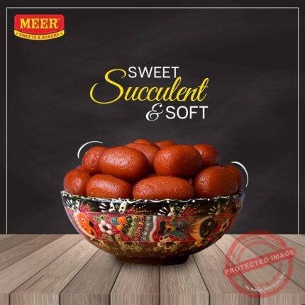 Gulab Jamun from Meer Bakers mithai gift for Eid