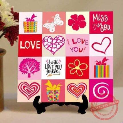 Creative Tile Gift personalised gift for Valentines Day