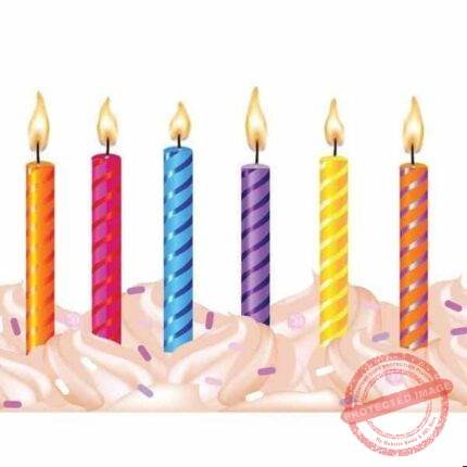 Birthday Candles Pack balloon gift by Balloons & Candles | Smilee