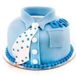 Blue Shirt cake for Fathers Day | Smilee
