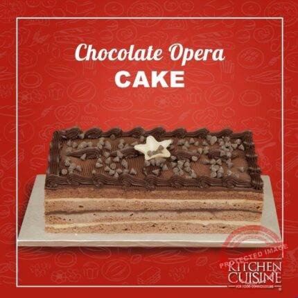 Chocolate Opera Cake by Kitchen Cuisine | Smilee