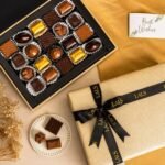 Classic Gold Leather chocolate gift by Lals | Smilee