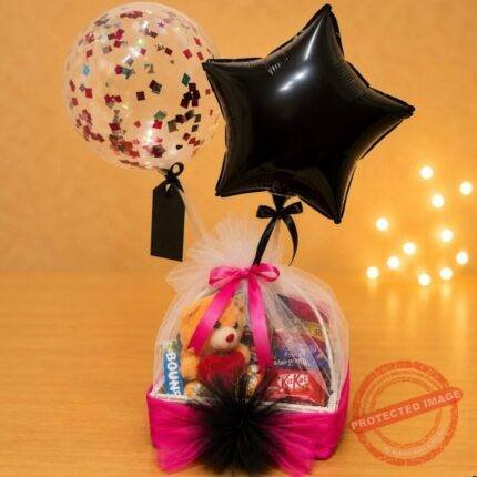 Color in Dreams Basket chocolate gift for New Year | Smilee