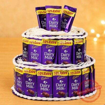 Dairy Tower chocolate gift for Valentines Day | Smilee