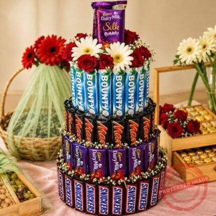 Supreme Tower chocolate gift for Wedding | Smilee