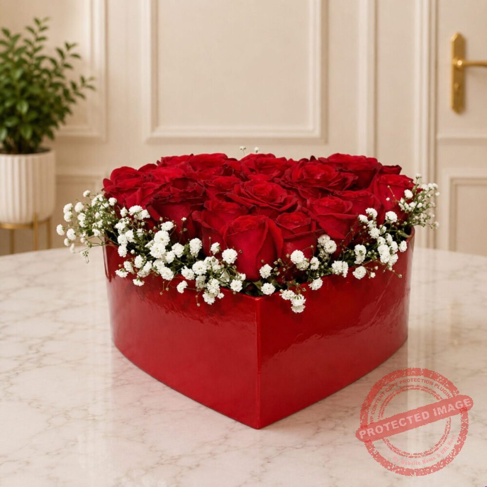 Affection flower arrangement in Lahore for Valentines Day Affection flower arrangement in Lahore for Valentines Day | Smilee