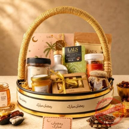 Ramazan Showstopper Basket chocolate gift by Lals for Ramadan | Smilee