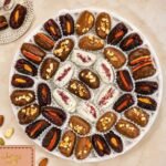 Marble Date Platter (42 Pcs) chocolate gift by Lals for Ramadan | Smilee
