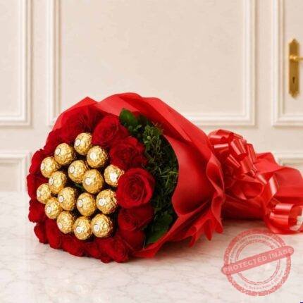 Ferrero Rocher Bouquet 1 | Smilee