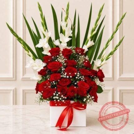 Flowers Box for Dad in Lahore for Fathers Day | Smilee