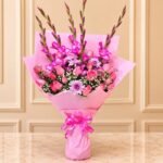 Pink Themed Bouquet in Islamabad for Valentines Day | Smilee