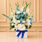 Blue Love Theme Gladiolus Box by Bahawalpur in Lahore | Smilee