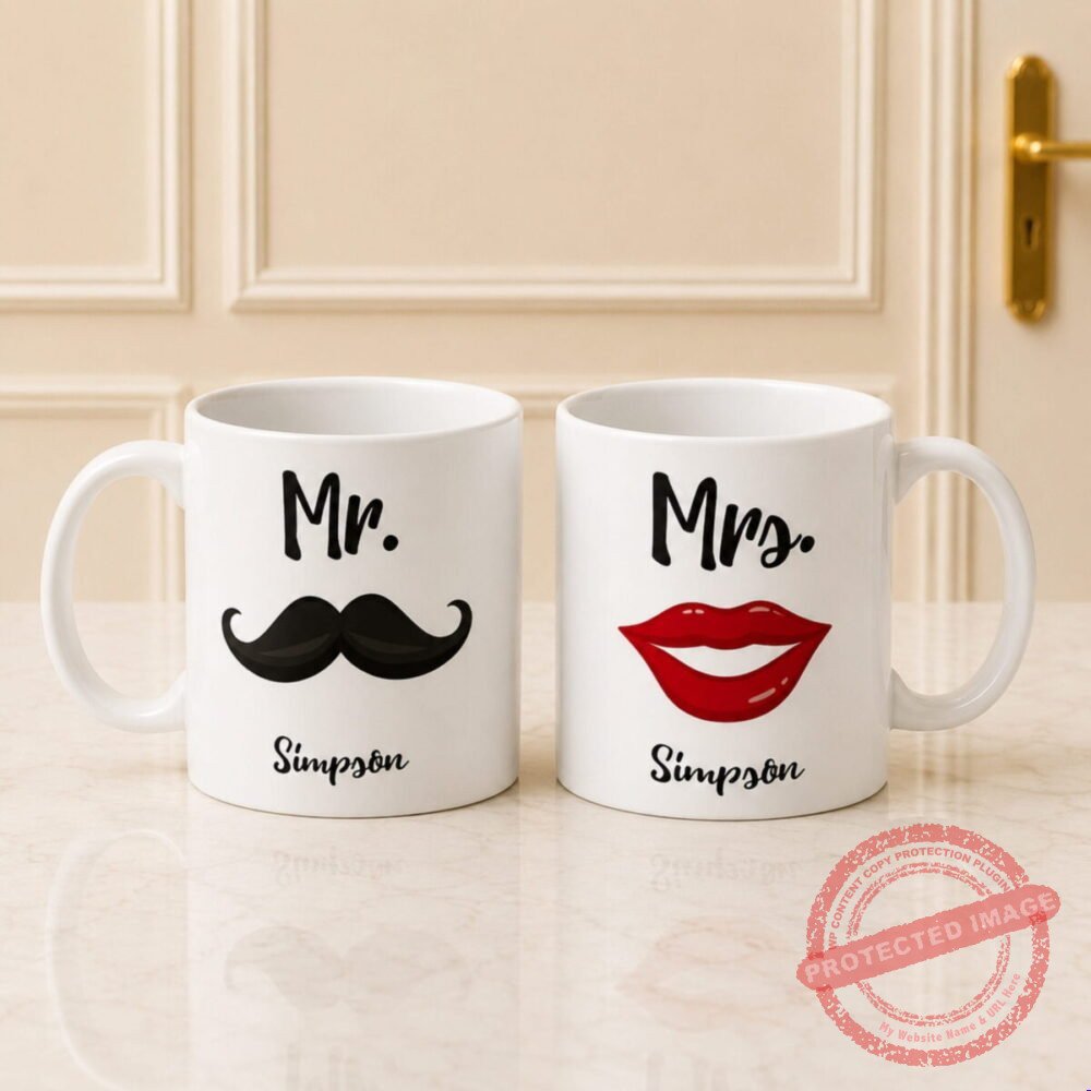 Mr. and Mrs. Mugs gift for Valentines Day Mr. and Mrs. Mugs gift for Valentines Day | Smilee