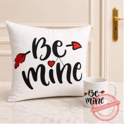 Be Mine Mug Cushion by Mug Collection | Smilee