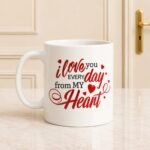 I Love You with Heart Mug gift for Valentines Day | Smilee