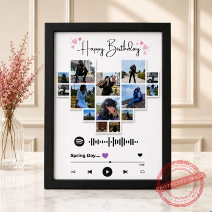 Spotify Birthday Frame for Wedding | Smilee