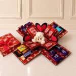 Chocolates Explosion Box personalised gift by Customize Box | Smilee